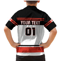 Canada Hockey 2024 Family Matching Mermaid Dress and Hawaiian Shirt Hockey is Canada Game - Wonder Print Shop