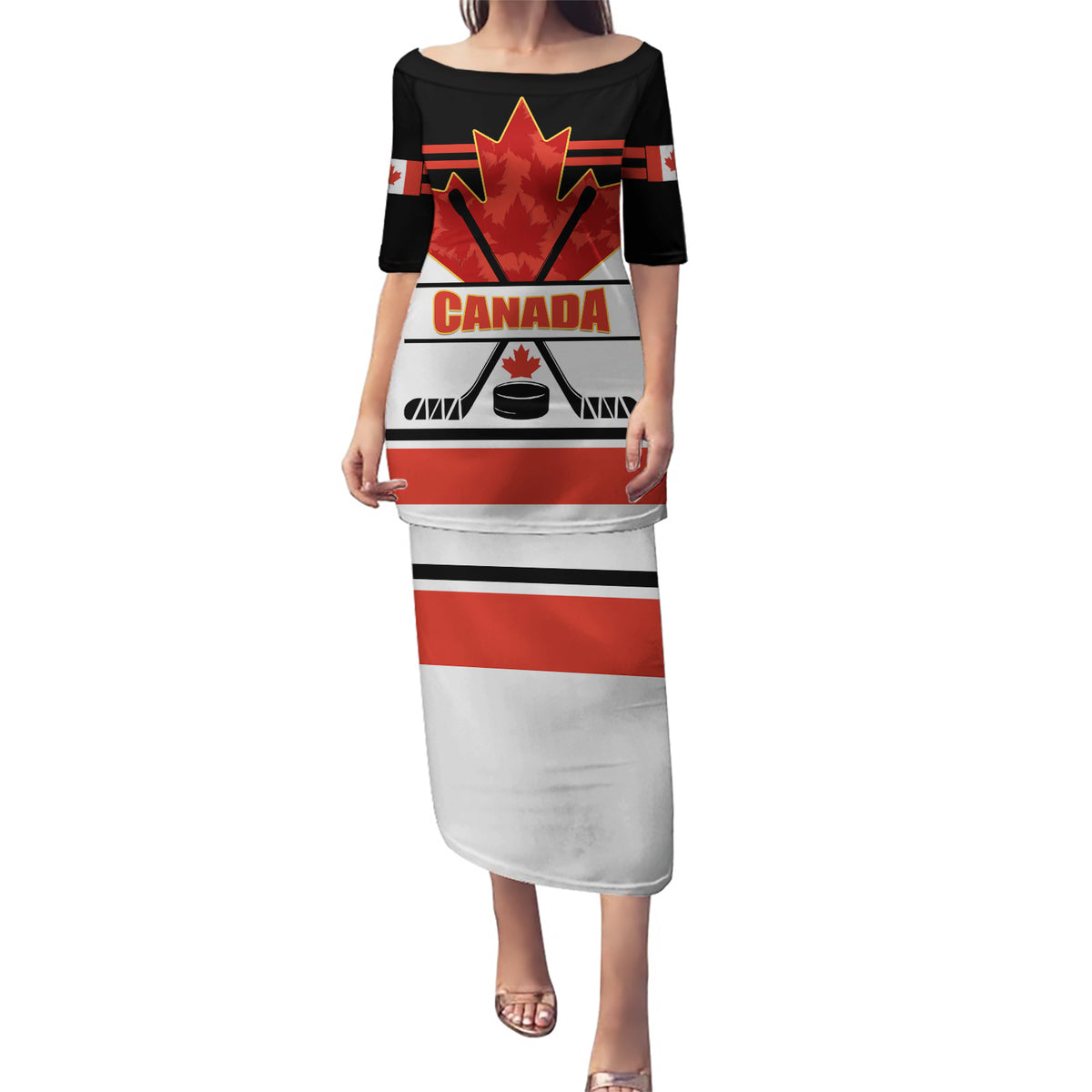 Canada Hockey 2024 Puletasi Hockey is Canada Game - Wonder Print Shop