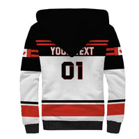 Canada Hockey 2024 Sherpa Hoodie Hockey is Canada Game - Wonder Print Shop