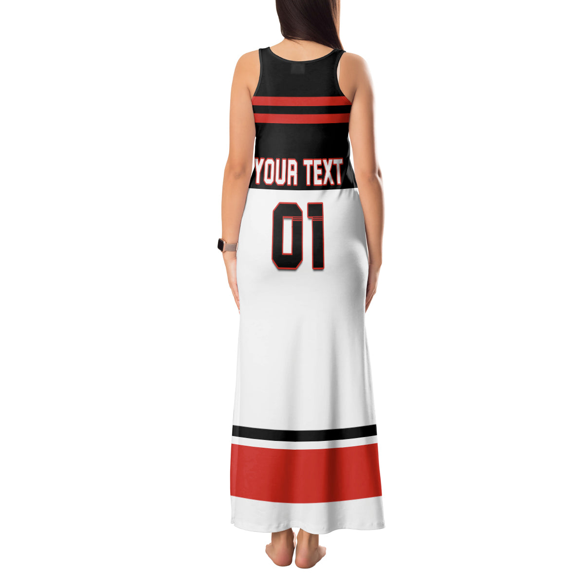 Canada Hockey 2024 Tank Maxi Dress Hockey is Canada Game - Wonder Print Shop