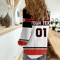 Canada Hockey 2024 Women Casual Shirt Hockey is Canada Game - Wonder Print Shop