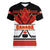 Canada Hockey 2024 Women V-Neck T-Shirt Hockey is Canada Game - Wonder Print Shop