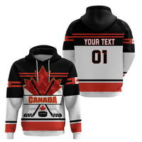 Canada Hockey 2024 Zip Hoodie Hockey is Canada Game - Wonder Print Shop
