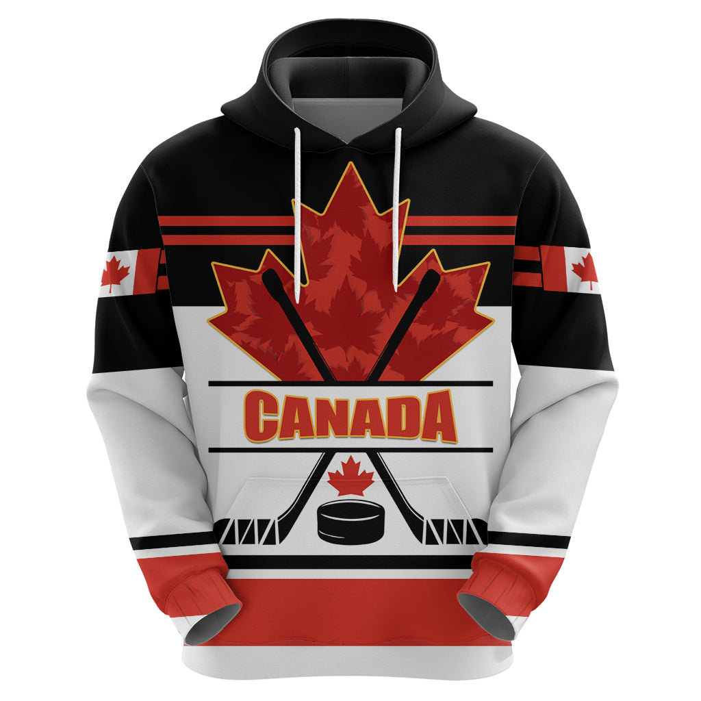 Canada Hockey 2024 Zip Hoodie Hockey is Canada Game - Wonder Print Shop