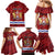 Personalised Kingston Family Matching Mermaid Dress and Hawaiian Shirt Antiquitate Civilitate Humanitate