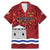 Personalised Kingston Family Matching Mermaid Dress and Hawaiian Shirt Antiquitate Civilitate Humanitate