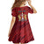 Personalised Kingston Family Matching Tank Maxi Dress and Hawaiian Shirt Antiquitate Civilitate Humanitate