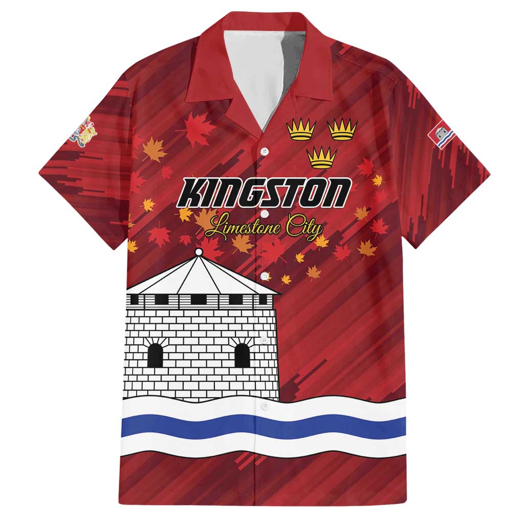 Personalised Kingston Hawaiian Shirt Antiquitate Civilitate Humanitate