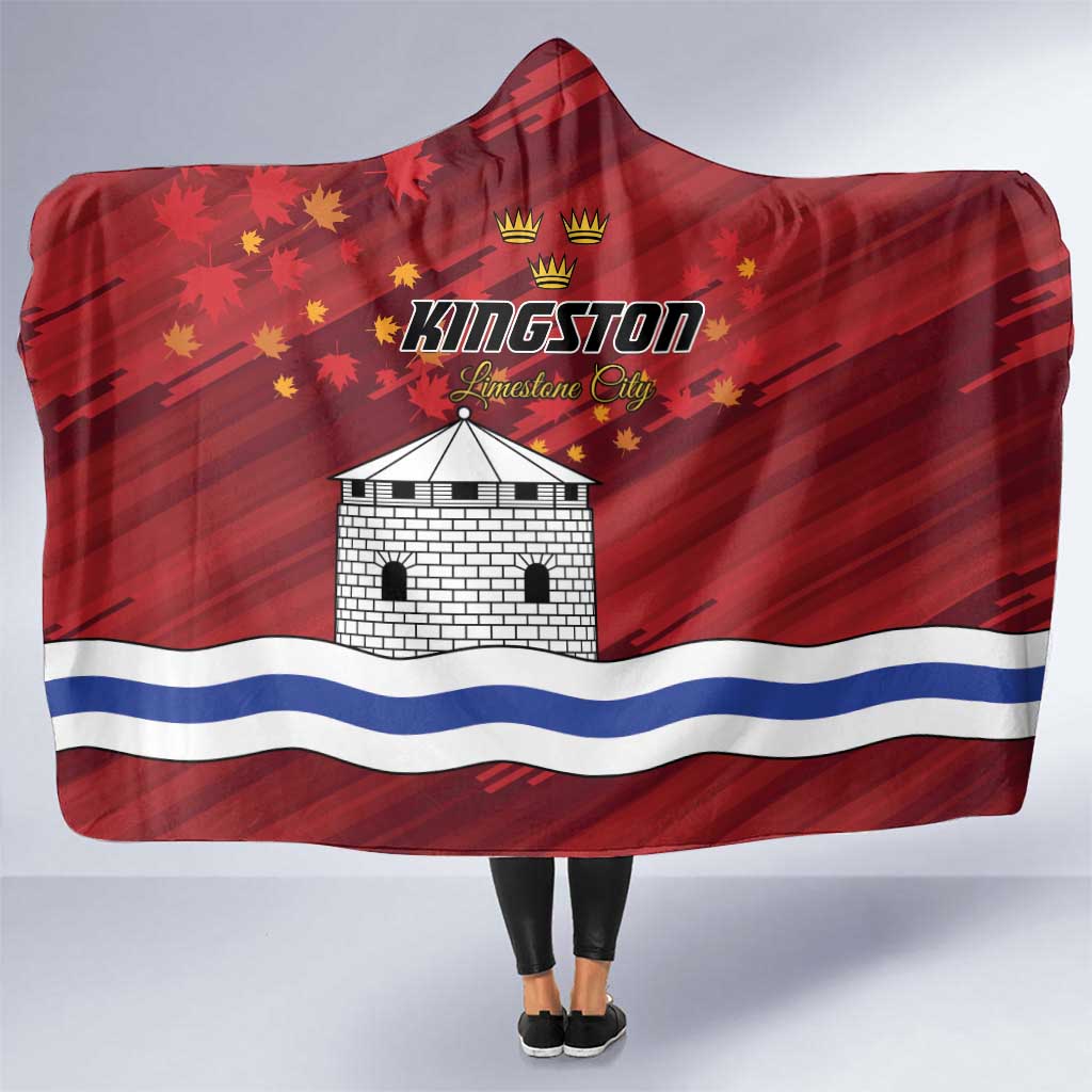 Kingston Hooded Blanket Antiquitate Civilitate Humanitate