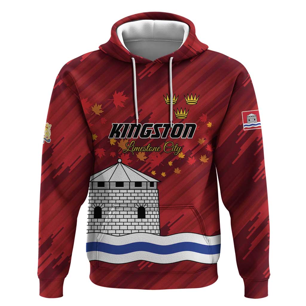 Personalised Kingston Hoodie Antiquitate Civilitate Humanitate