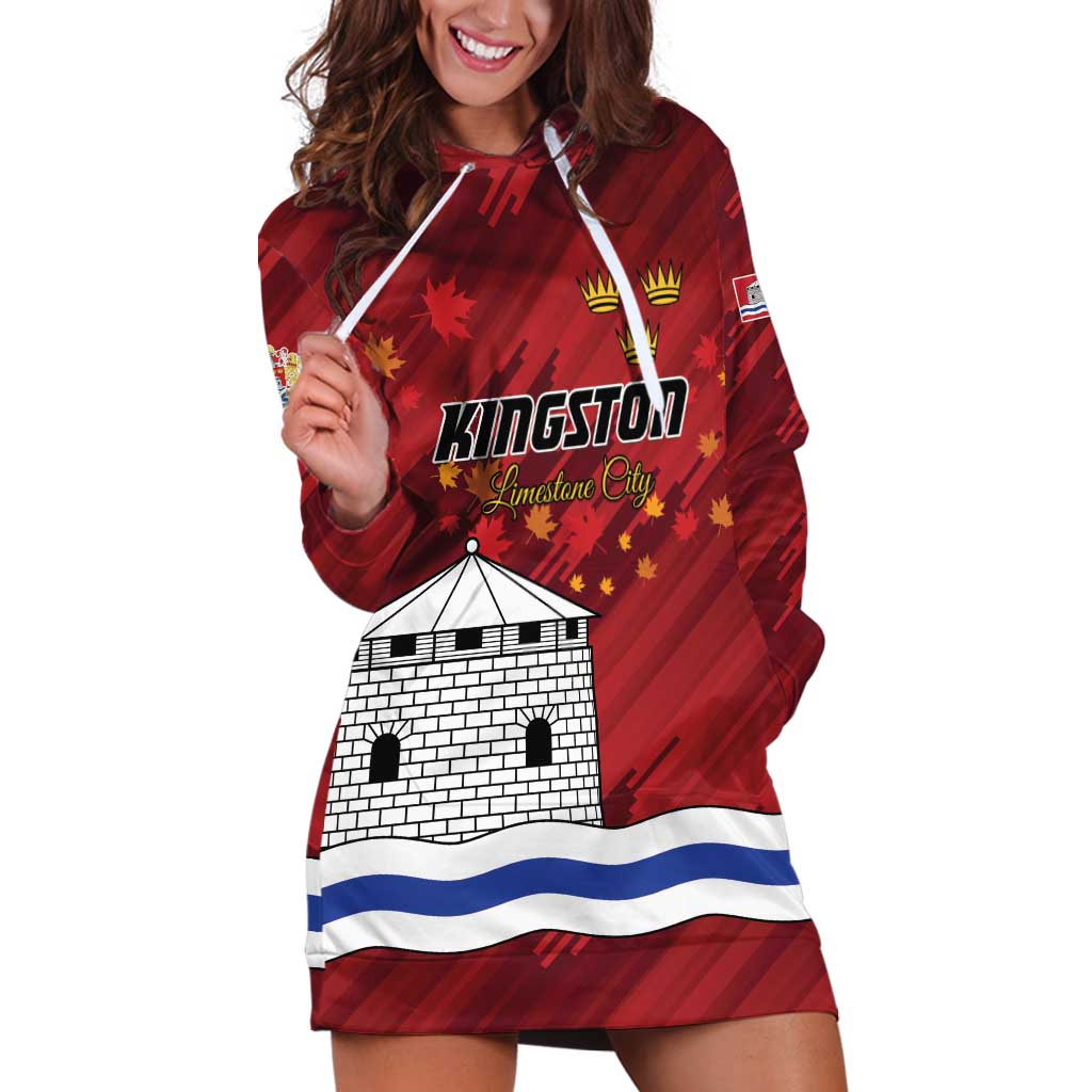 Personalised Kingston Hoodie Dress Antiquitate Civilitate Humanitate