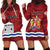 Personalised Kingston Hoodie Dress Antiquitate Civilitate Humanitate