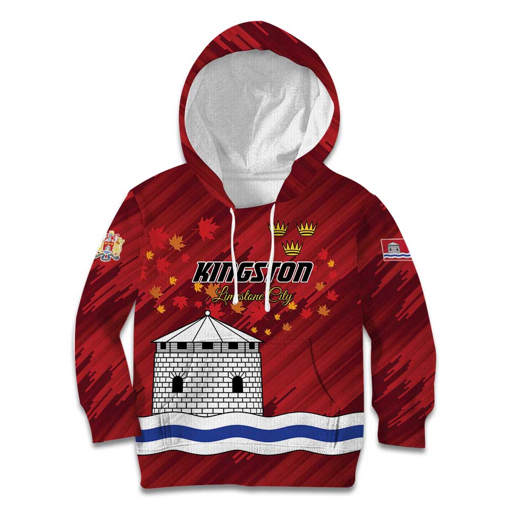 Personalised Kingston Kid Hoodie Antiquitate Civilitate Humanitate