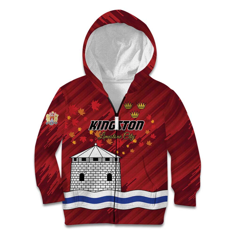 Personalised Kingston Kid Hoodie Antiquitate Civilitate Humanitate