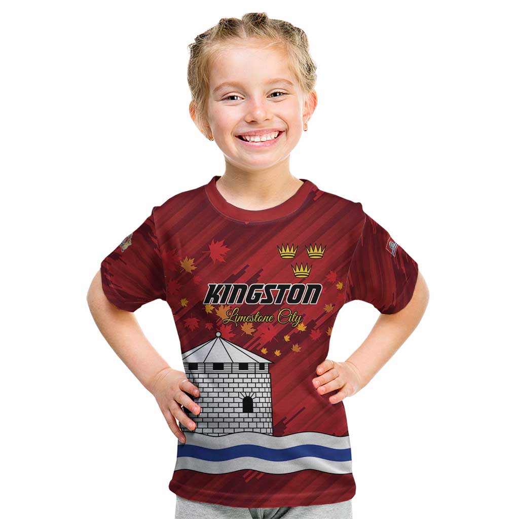 Personalised Kingston Kid T Shirt Antiquitate Civilitate Humanitate