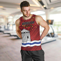 Personalised Kingston Men Tank Top Antiquitate Civilitate Humanitate
