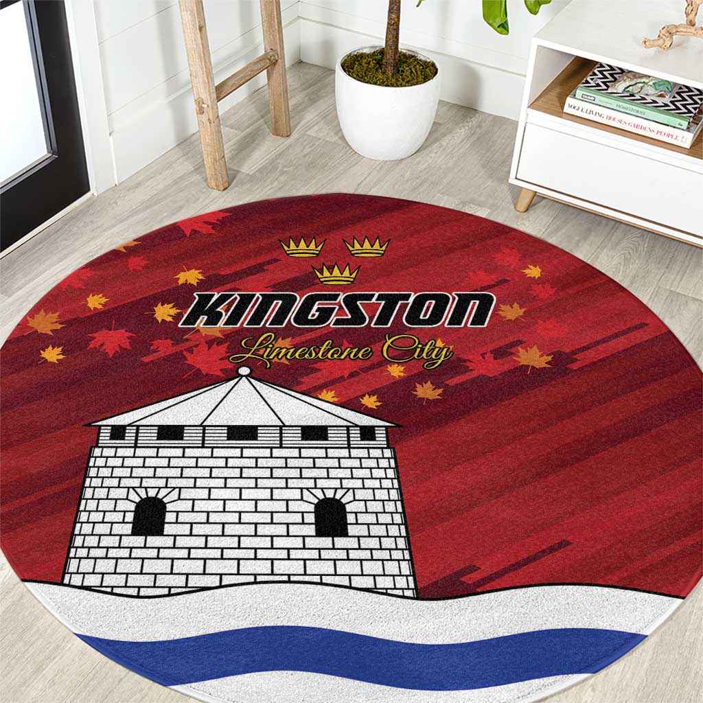 Kingston Round Carpet Antiquitate Civilitate Humanitate
