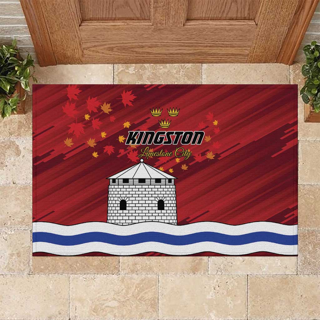 Kingston Rubber Doormat Antiquitate Civilitate Humanitate