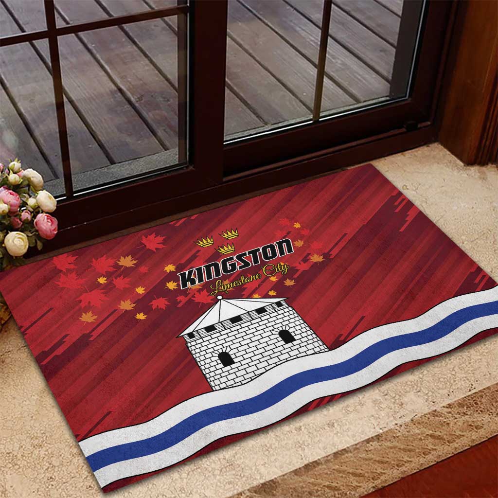 Kingston Rubber Doormat Antiquitate Civilitate Humanitate