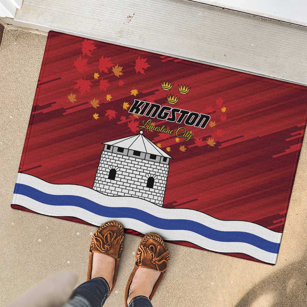 Kingston Rubber Doormat Antiquitate Civilitate Humanitate