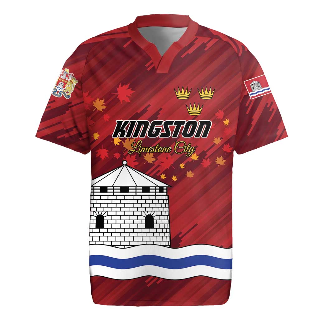 Personalised Kingston Rugby Jersey Antiquitate Civilitate Humanitate