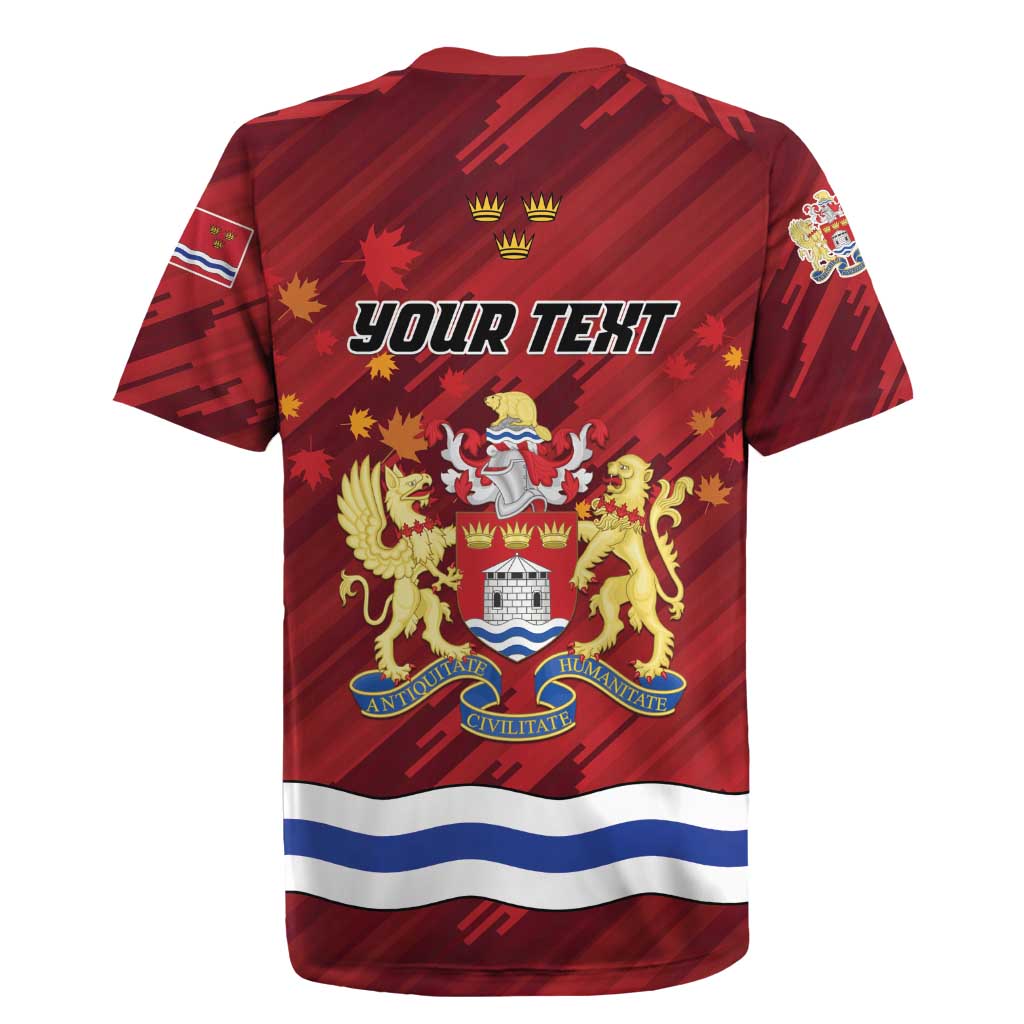 Personalised Kingston Rugby Jersey Antiquitate Civilitate Humanitate