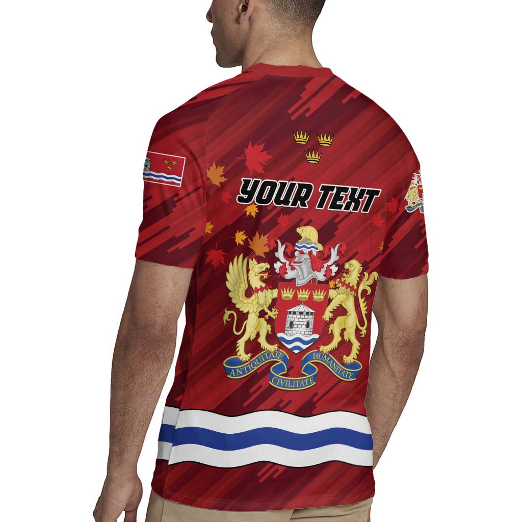 Personalised Kingston Rugby Jersey Antiquitate Civilitate Humanitate