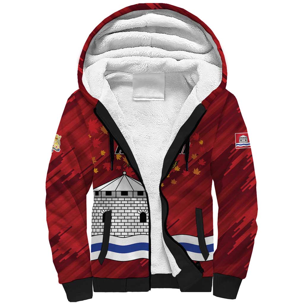 Personalised Kingston Sherpa Hoodie Antiquitate Civilitate Humanitate