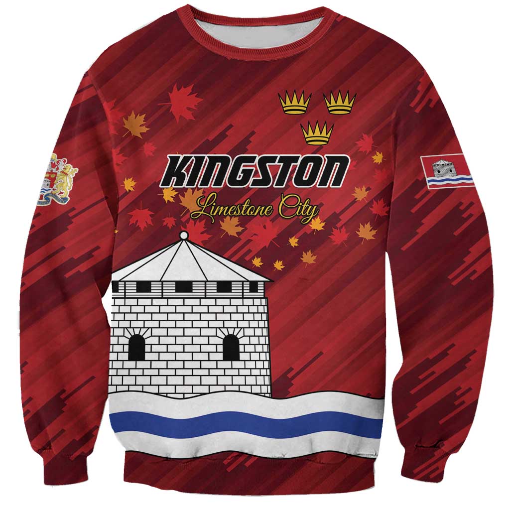 Personalised Kingston Sweatshirt Antiquitate Civilitate Humanitate