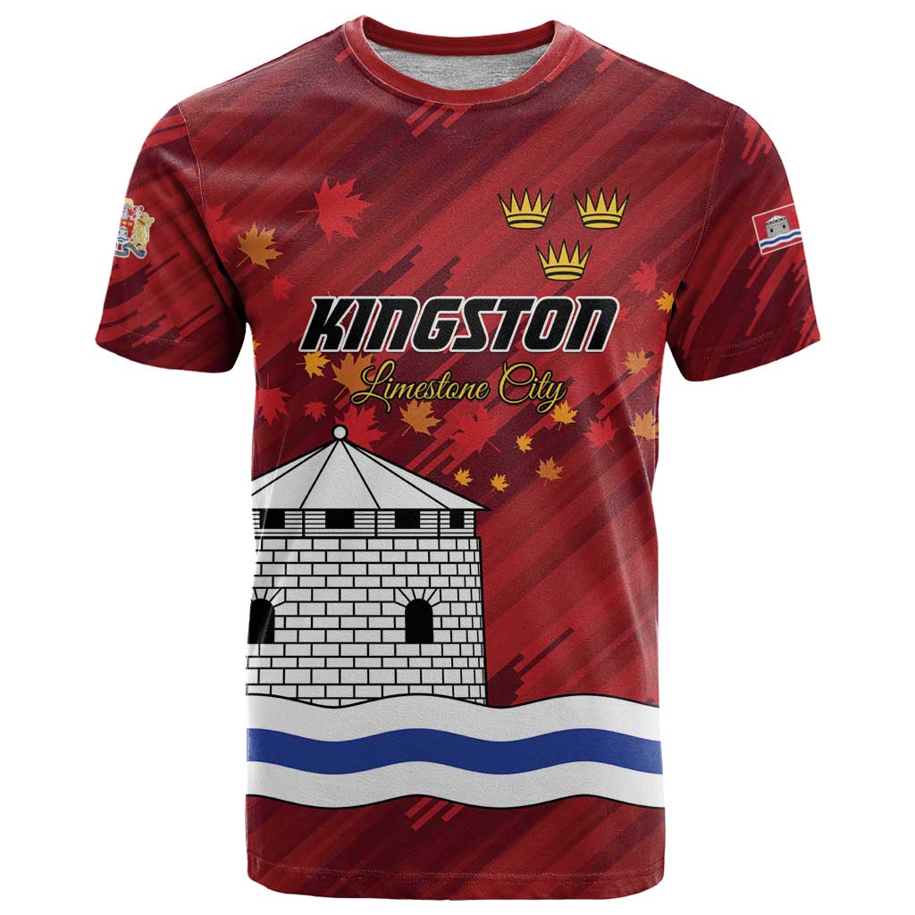 Personalised Kingston T Shirt Antiquitate Civilitate Humanitate