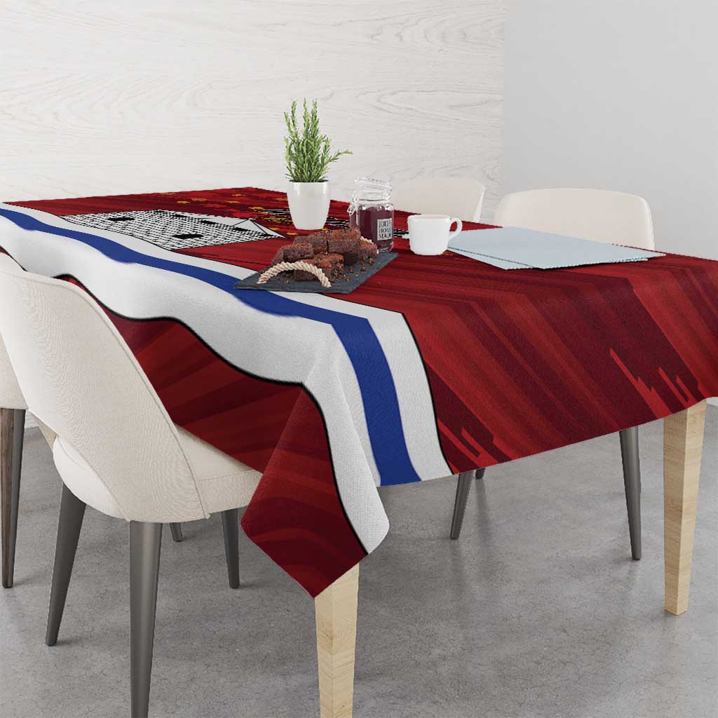 Kingston Tablecloth Antiquitate Civilitate Humanitate