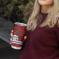 Personalised Kingston Tumbler Cup Antiquitate Civilitate Humanitate