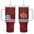 Personalised Kingston Tumbler With Handle Antiquitate Civilitate Humanitate