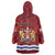 Personalised Kingston Wearable Blanket Hoodie Antiquitate Civilitate Humanitate