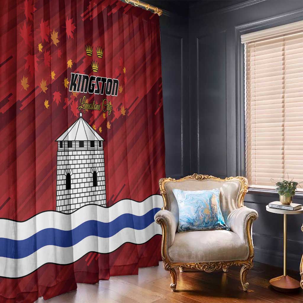 Kingston Window Curtain Antiquitate Civilitate Humanitate