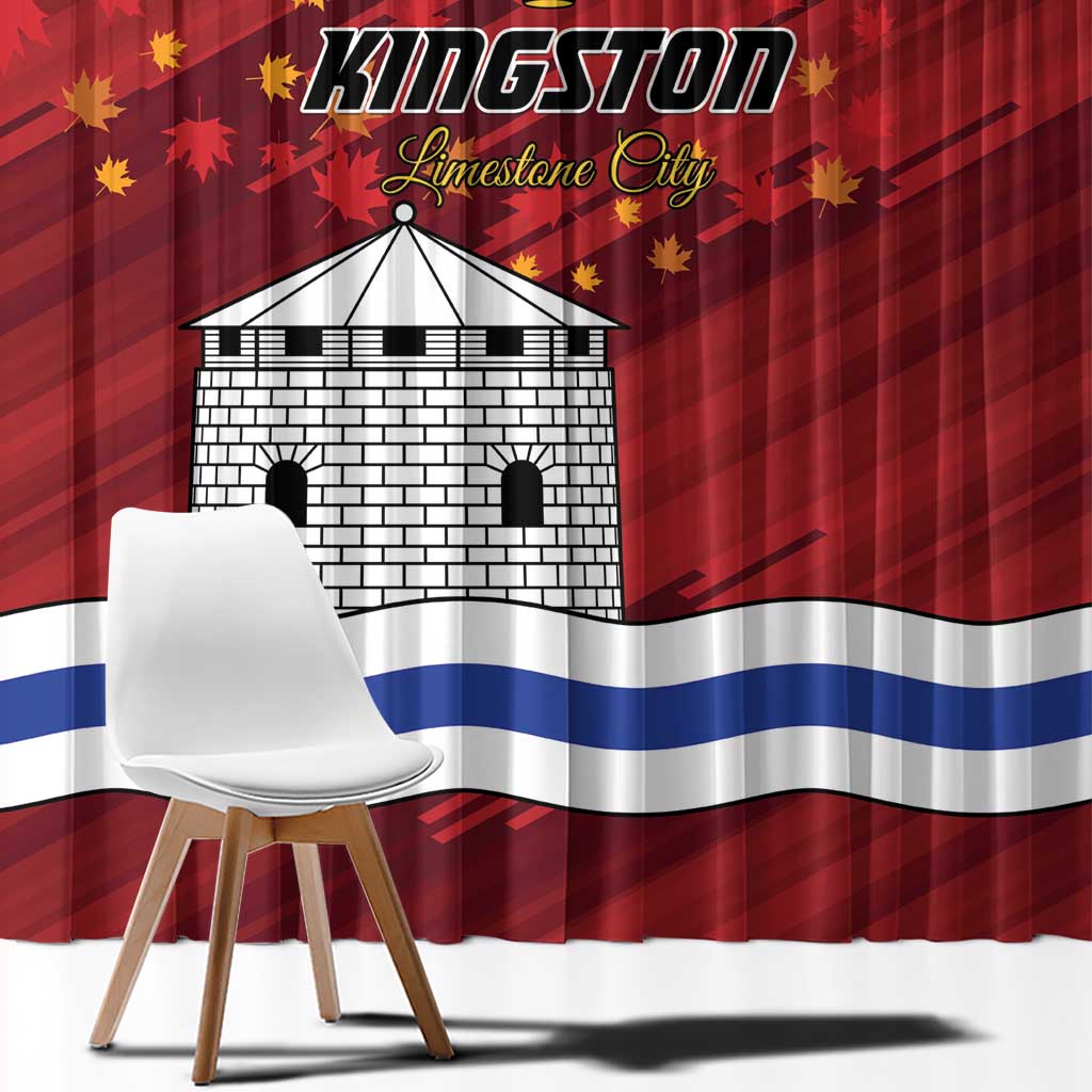 Kingston Window Curtain Antiquitate Civilitate Humanitate