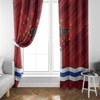 Kingston Window Curtain Antiquitate Civilitate Humanitate