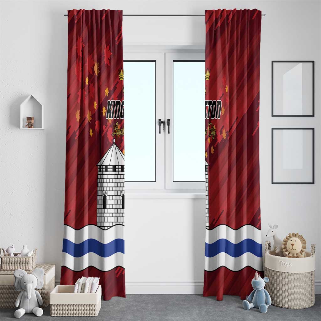 Kingston Window Curtain Antiquitate Civilitate Humanitate