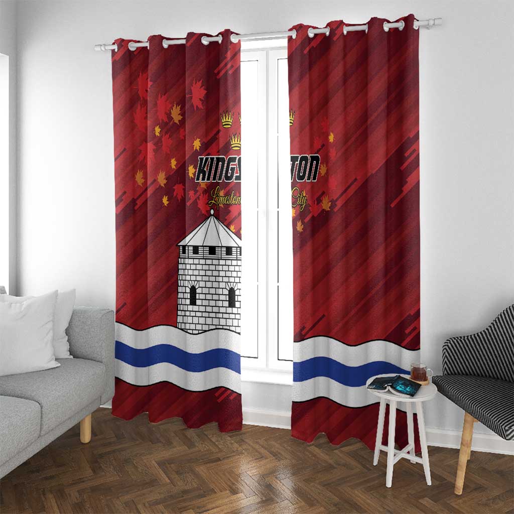 Kingston Window Curtain Antiquitate Civilitate Humanitate