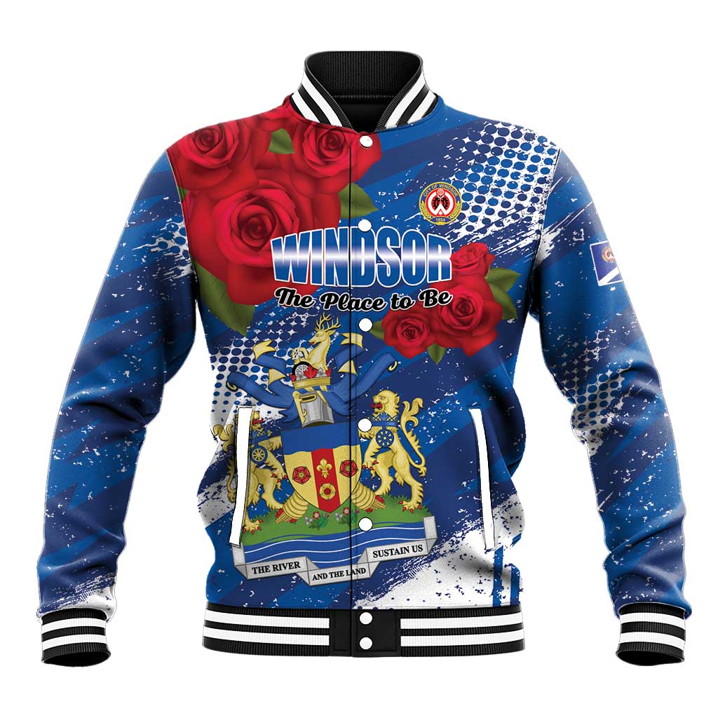 Personalised Windsor Baseball Jacket The City of Roses