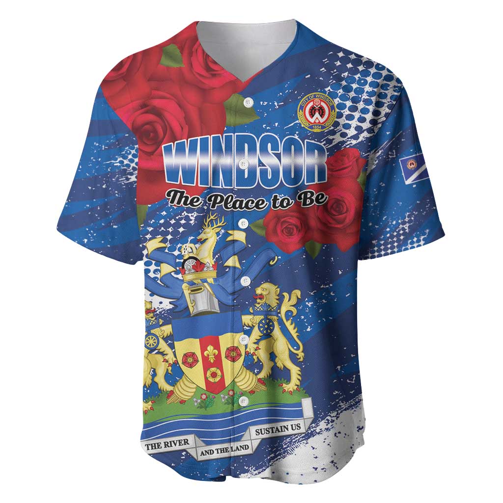 Personalised Windsor Baseball Jersey The City of Roses