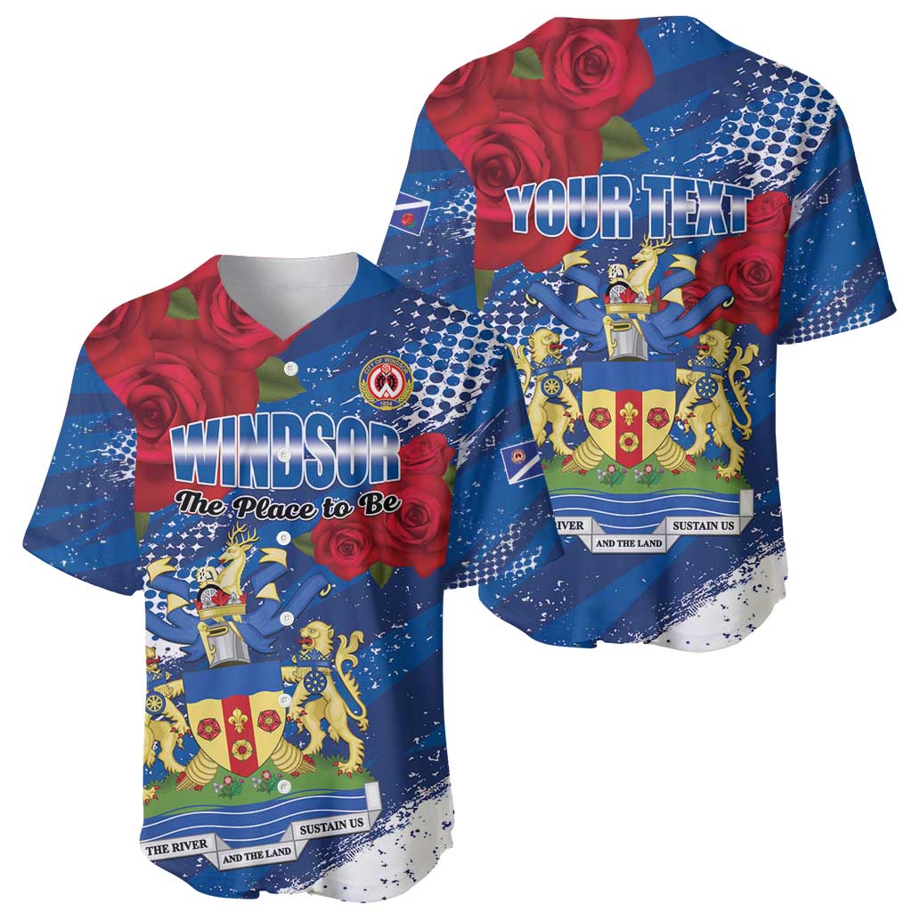 Personalised Windsor Baseball Jersey The City of Roses