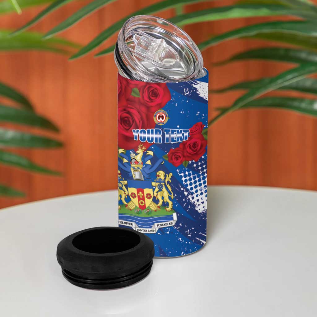 Personalised Windsor 4 in 1 Can Cooler Tumbler The City of Roses
