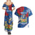 Personalised Windsor Couples Matching Summer Maxi Dress and Hawaiian Shirt The City of Roses