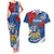 Personalised Windsor Couples Matching Tank Maxi Dress and Hawaiian Shirt The City of Roses