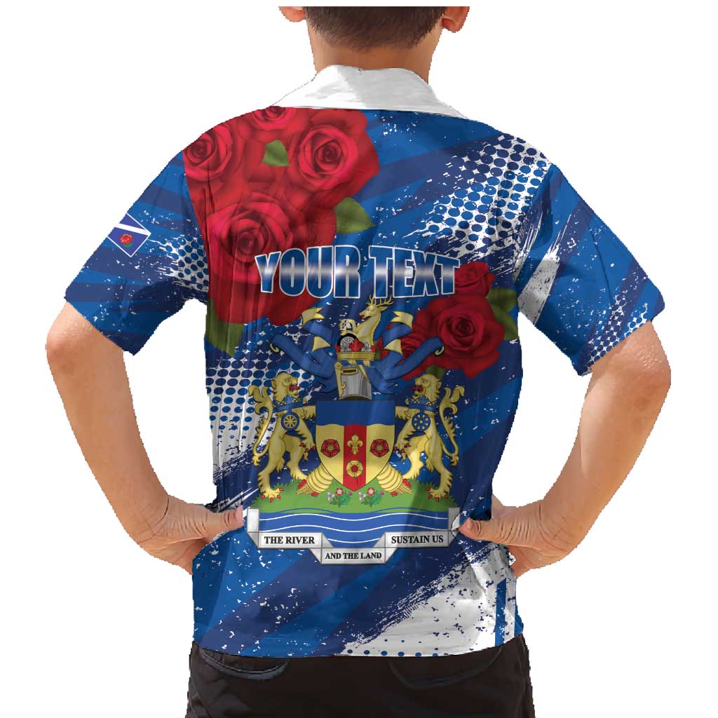 Personalised Windsor Family Matching Mermaid Dress and Hawaiian Shirt The City of Roses