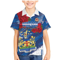 Personalised Windsor Family Matching Mermaid Dress and Hawaiian Shirt The City of Roses