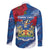 Personalised Windsor Family Matching Puletasi and Hawaiian Shirt The City of Roses