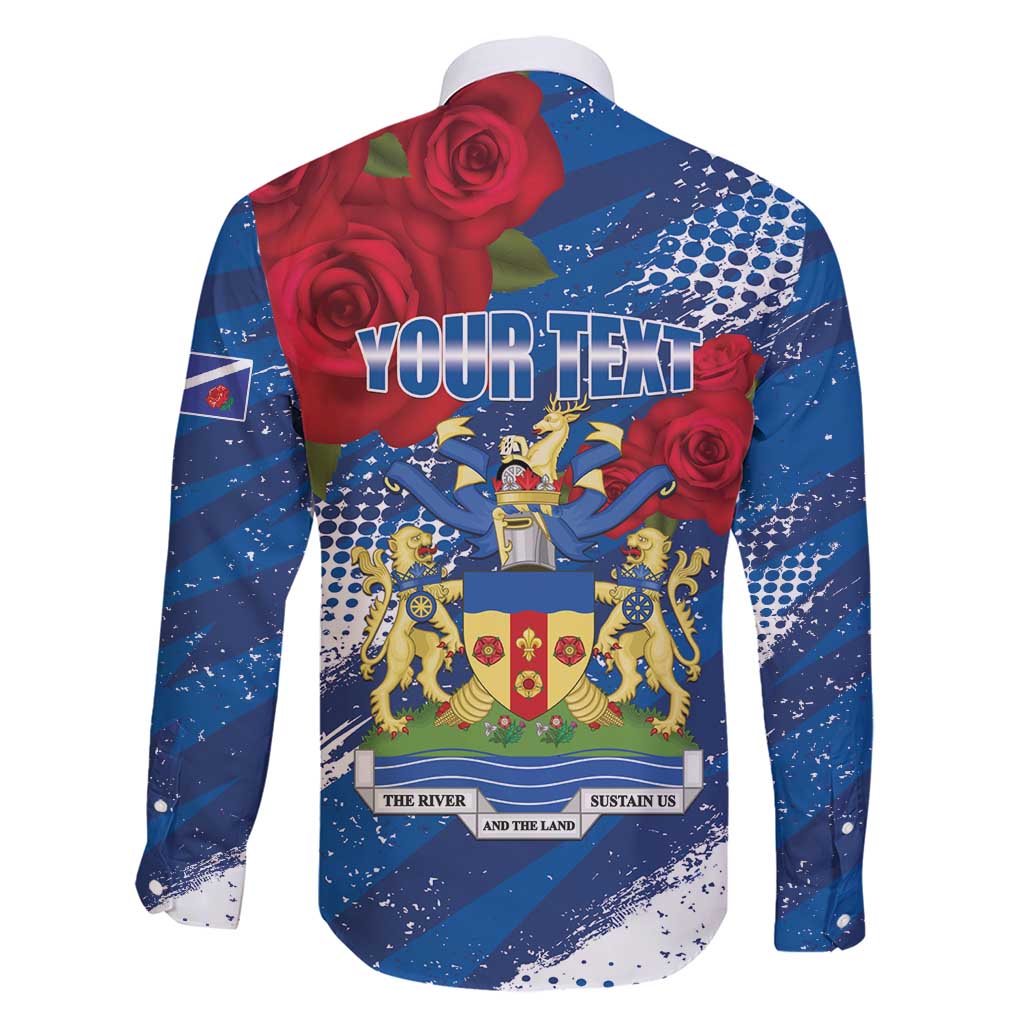 Personalised Windsor Family Matching Short Sleeve Bodycon Dress and Hawaiian Shirt The City of Roses