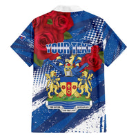 Personalised Windsor Family Matching Summer Maxi Dress and Hawaiian Shirt The City of Roses
